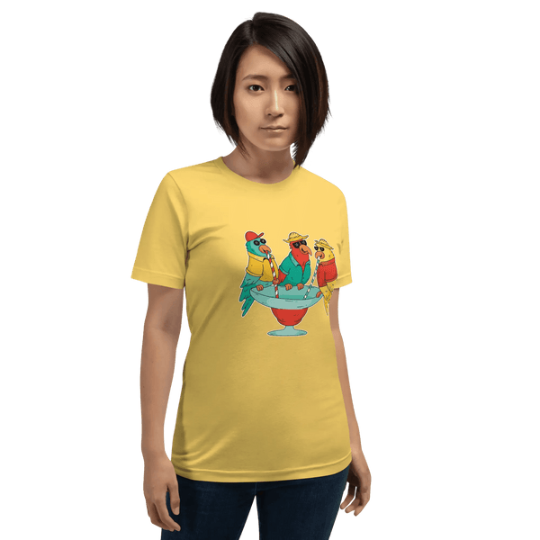 Unisex T-Shirt with Bright Spring Colors