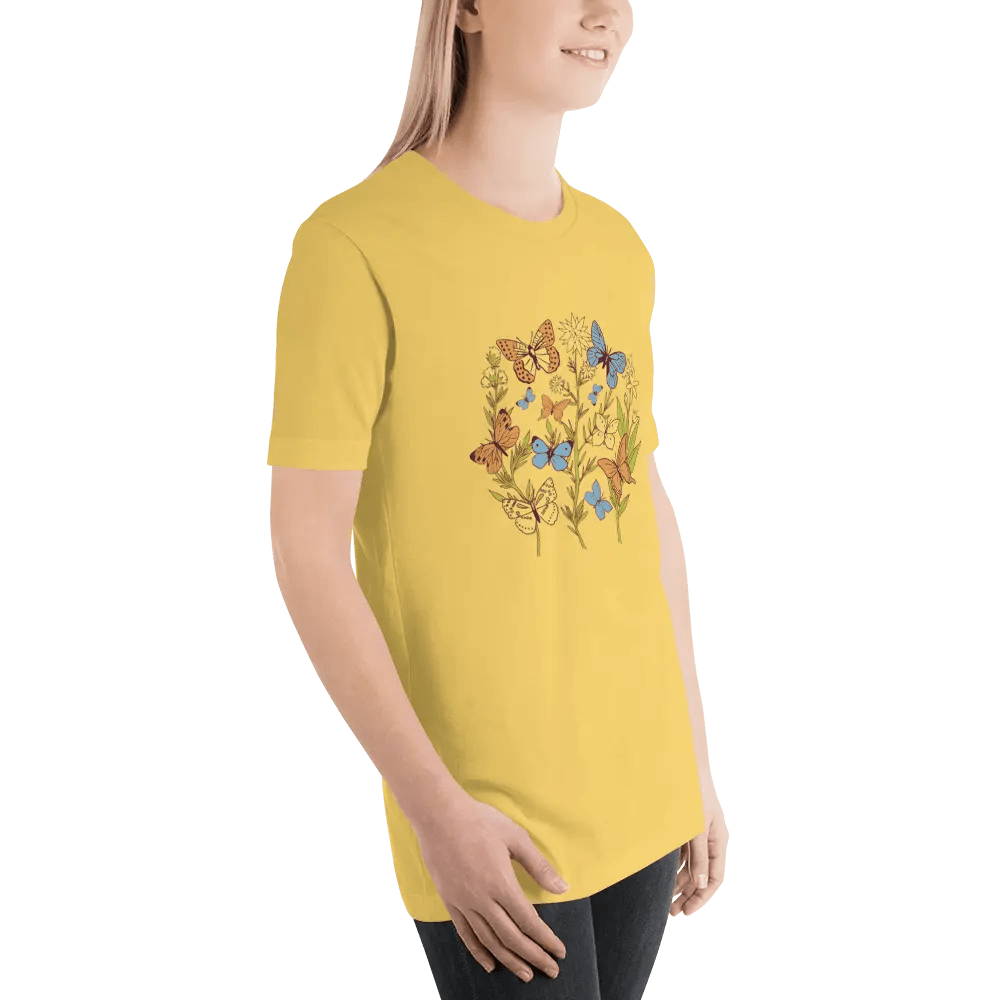 Unisex T-Shirt with Light Spring Colors