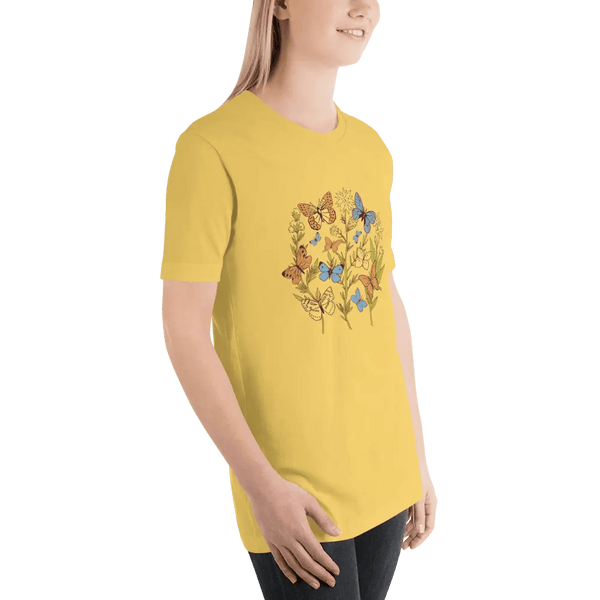 Unisex T-Shirt with Light Spring Colors
