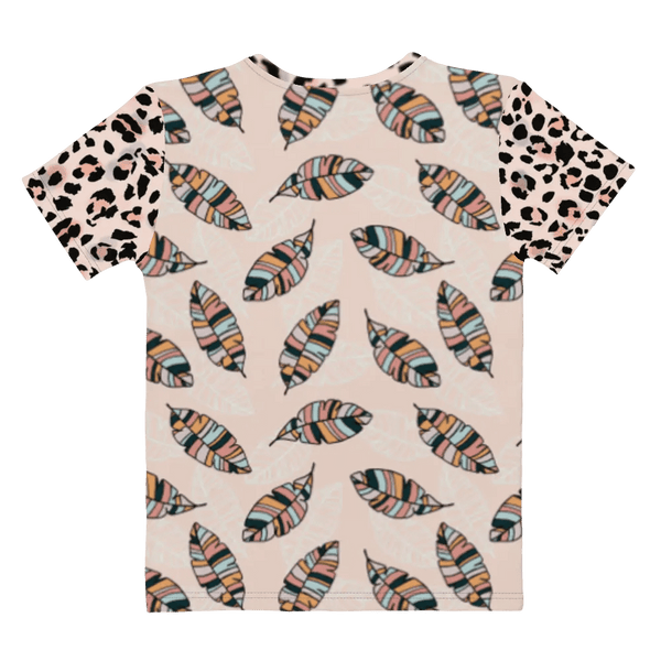 Women's T-Shirt with Soft Autumn Colors