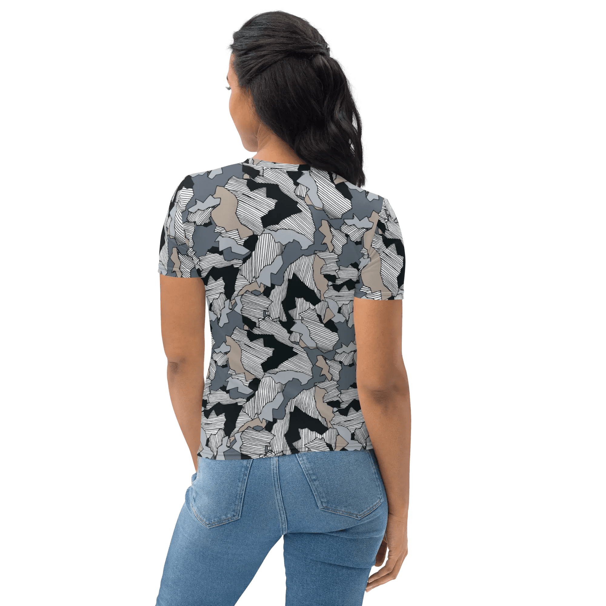Women's T-Shirt with Dark Winter Colors