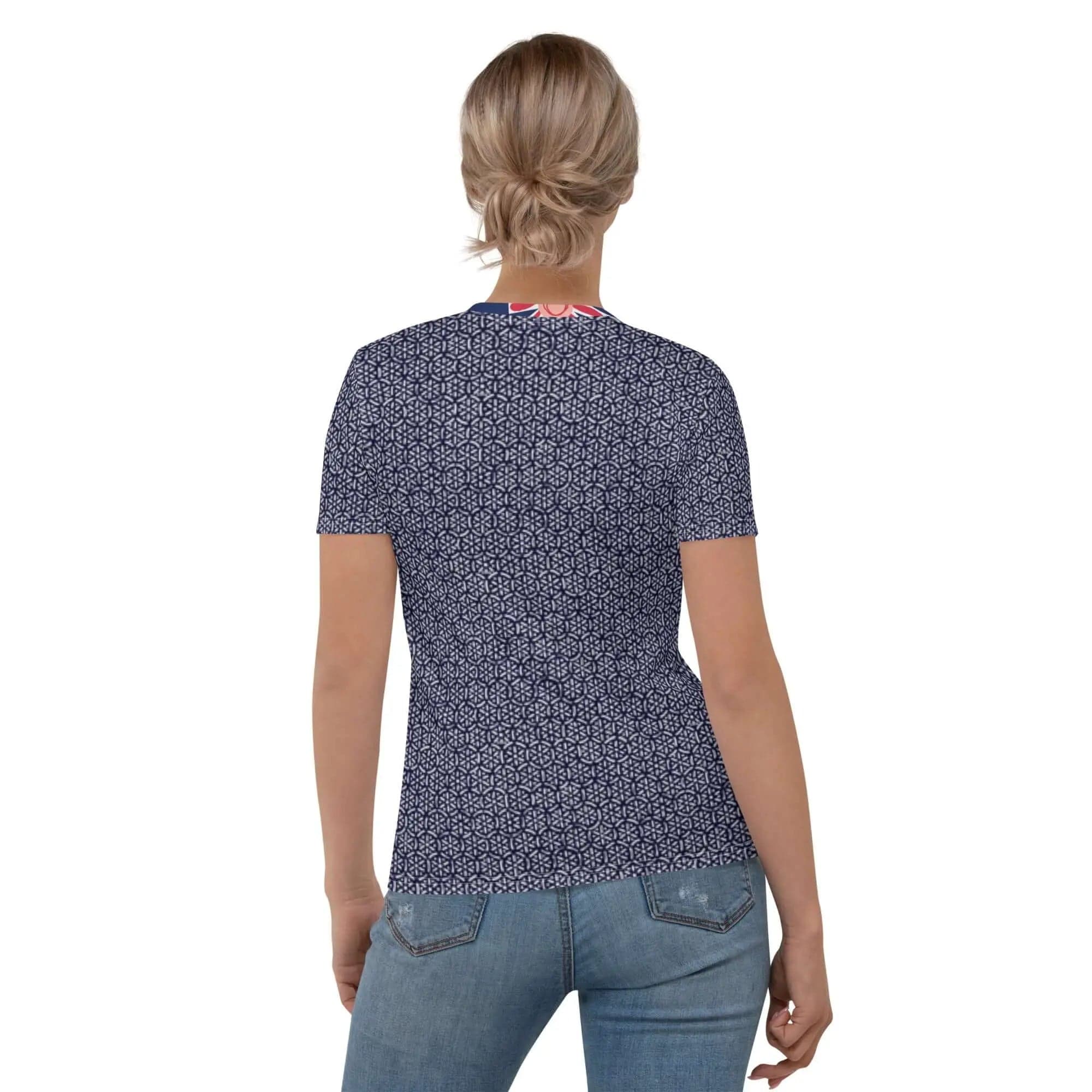 Women's T-Shirt with Bright Spring Colors