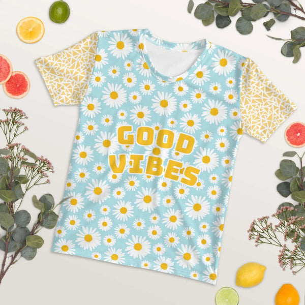 Women's T-Shirt with Light Spring Colors