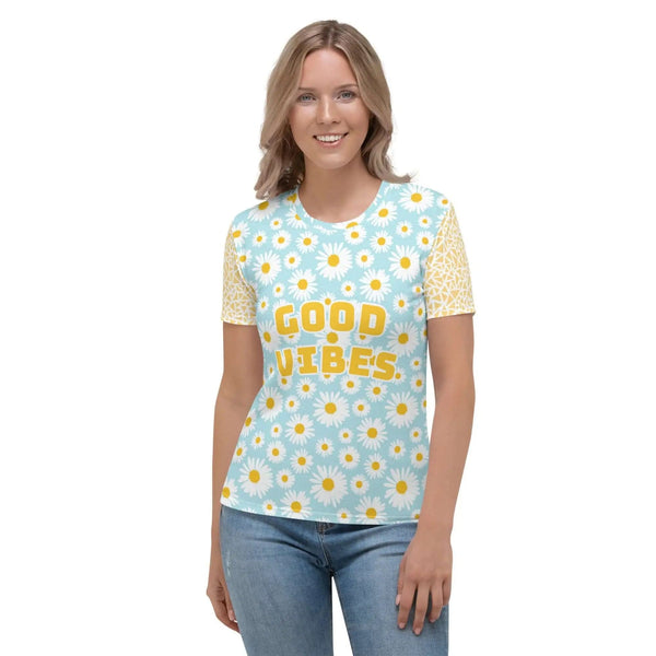 Women's T-Shirt with Light Spring Colors