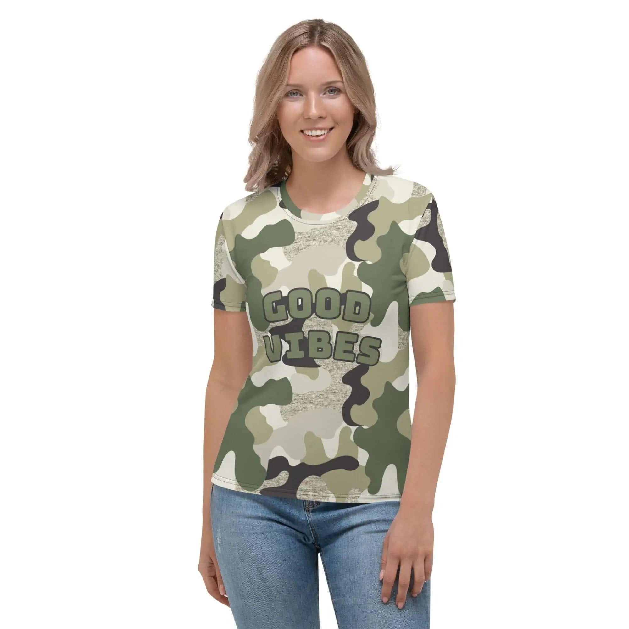 Women's T-Shirt with Soft Summer Colors