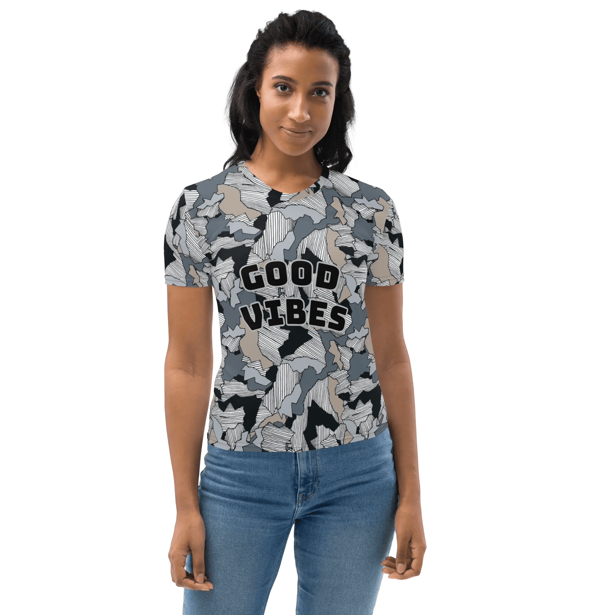 Women's T-Shirt with Dark Winter Colors