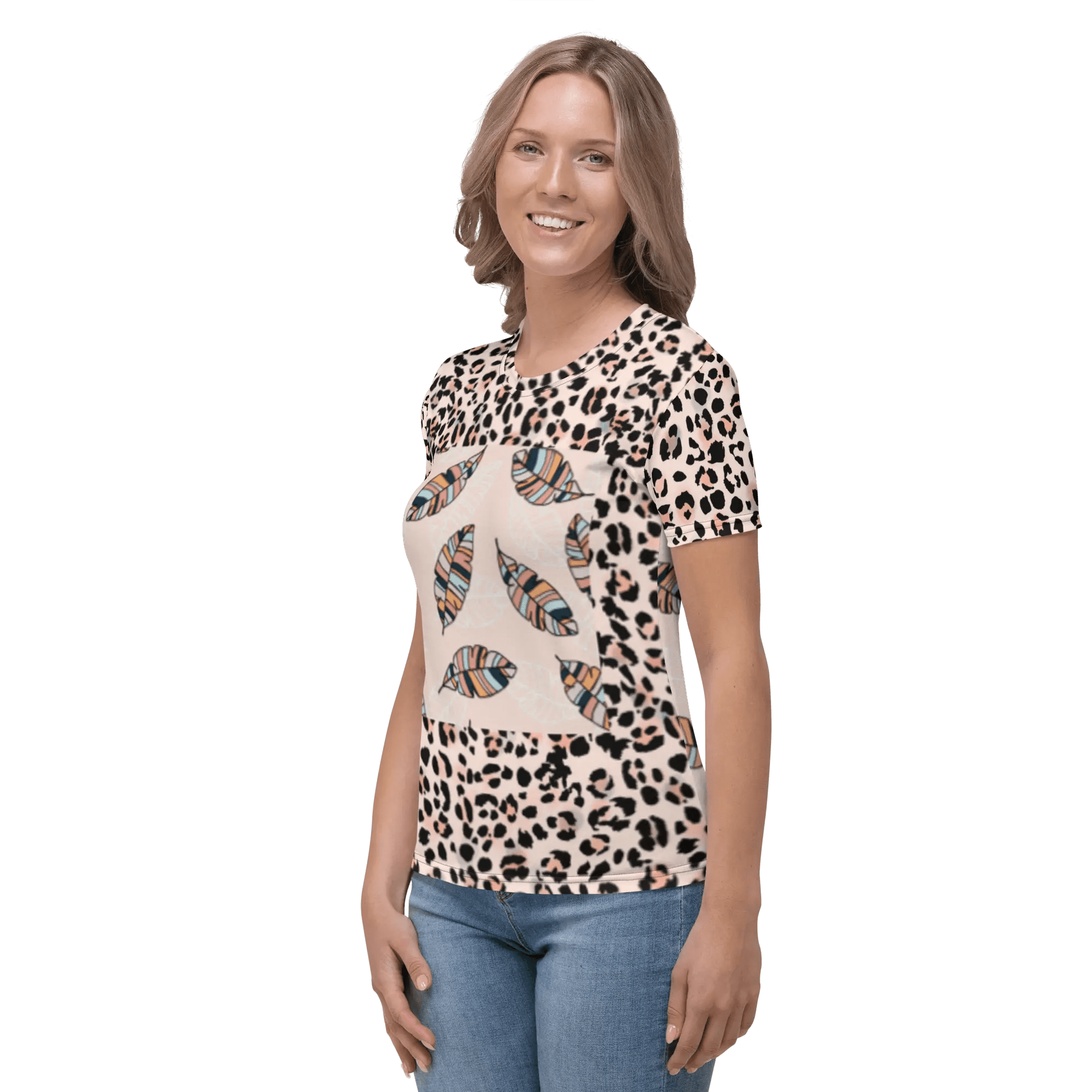 Women's T-Shirt with Soft Autumn Colors