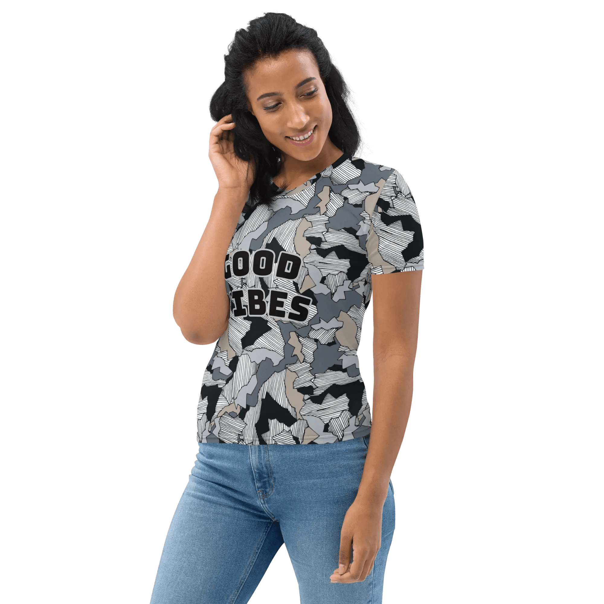 Women's T-Shirt with Dark Winter Colors