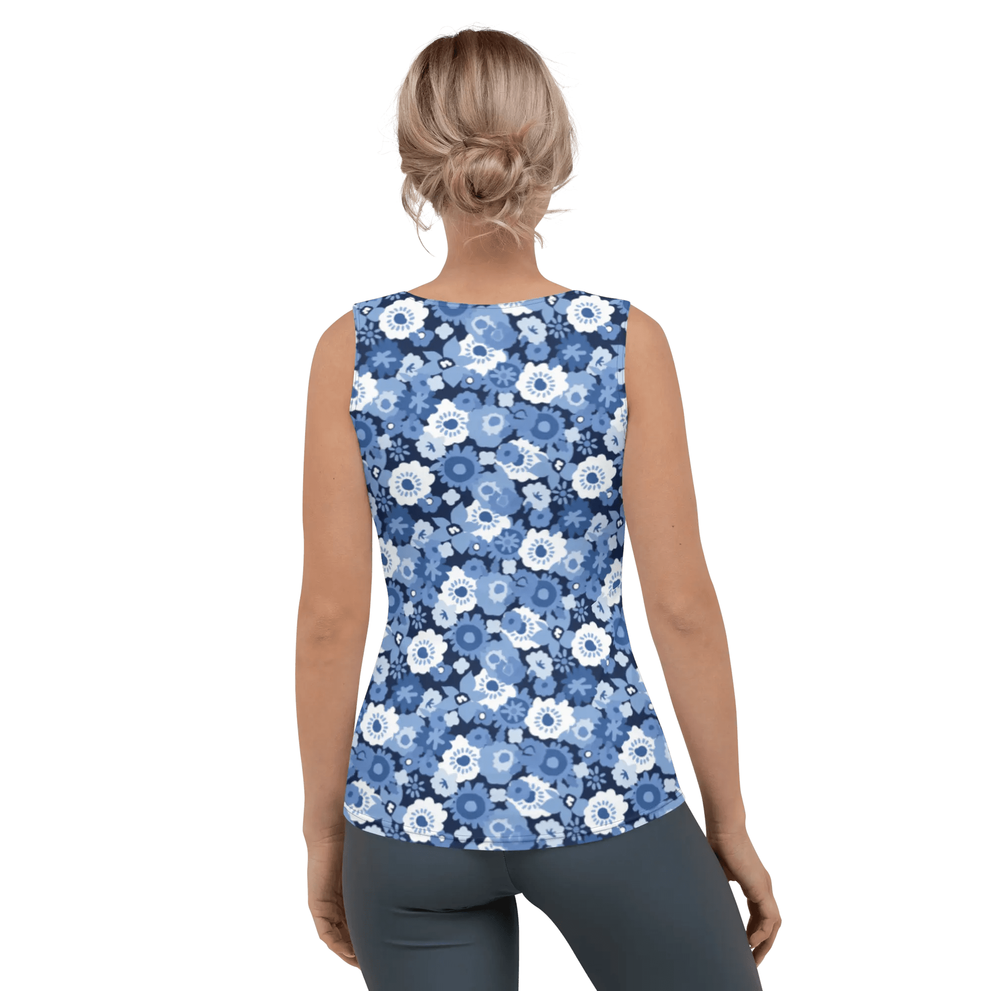 Printed Tank Tops for True Summer Seasonal Color Palette