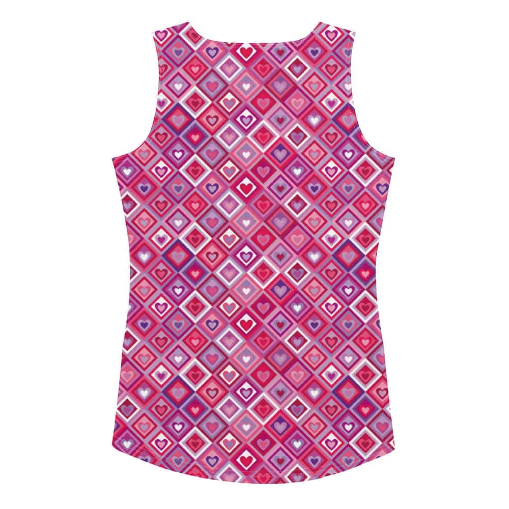 Printed Tank Tops for Bright Winter Seasonal Color Palette