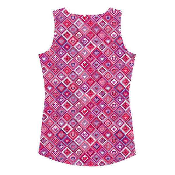 Printed Tank Tops for Bright Winter Seasonal Color Palette