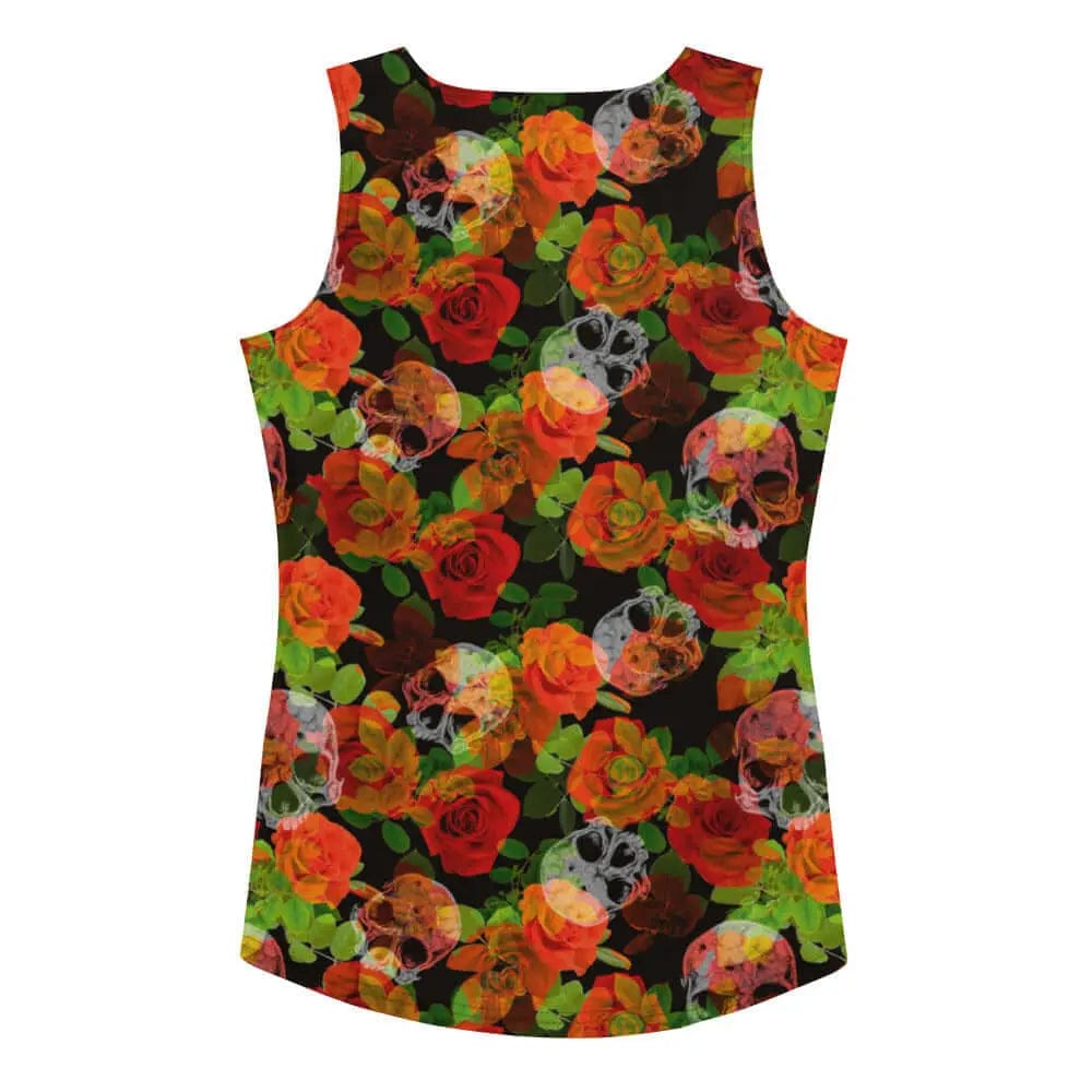 Printed Tank Tops for Dark Winter Seasonal Color Palette