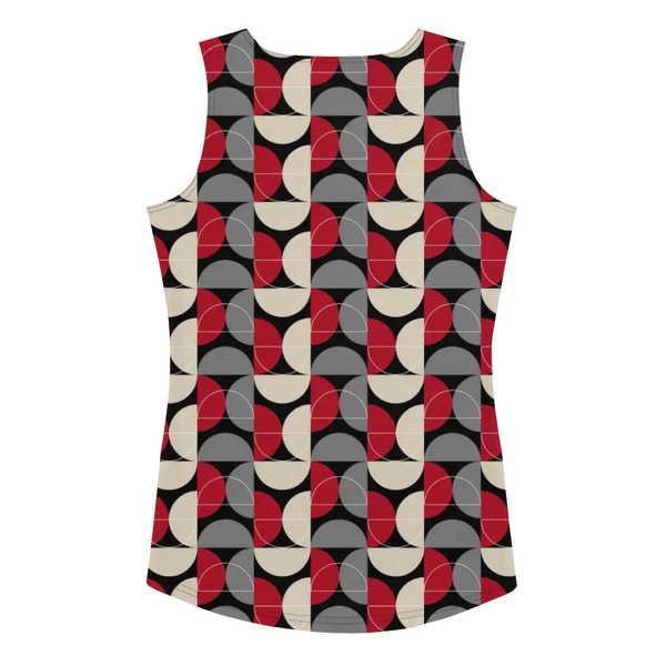 Printed Tank Tops for Dark Winter Seasonal Color Palette