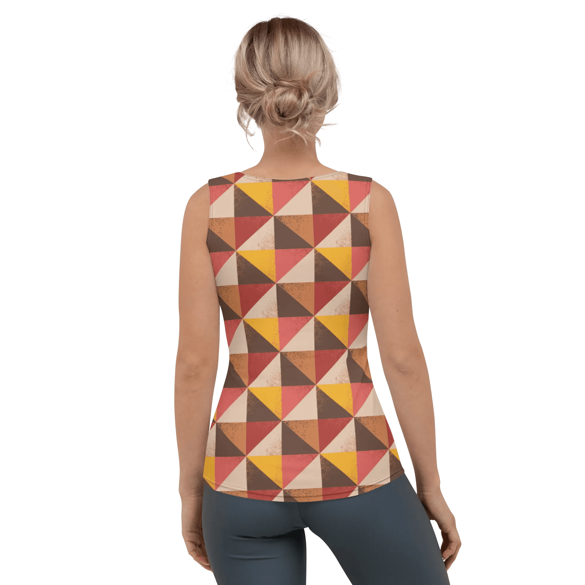 Printed Tank Tops for True Autumn Seasonal Color Palette