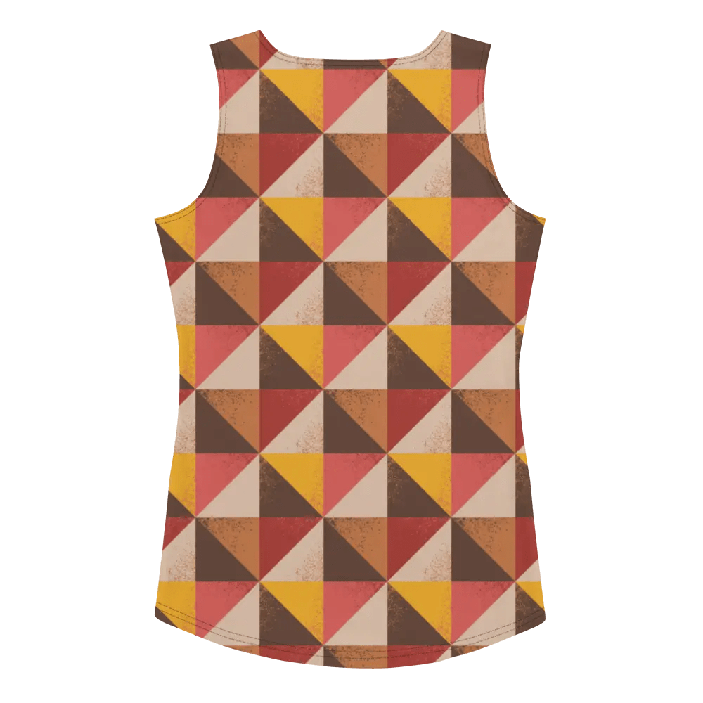 Printed Tank Tops for True Autumn Seasonal Color Palette