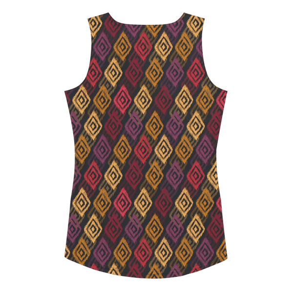 Printed Tank Tops for Dark Autumn Seasonal Color Palette