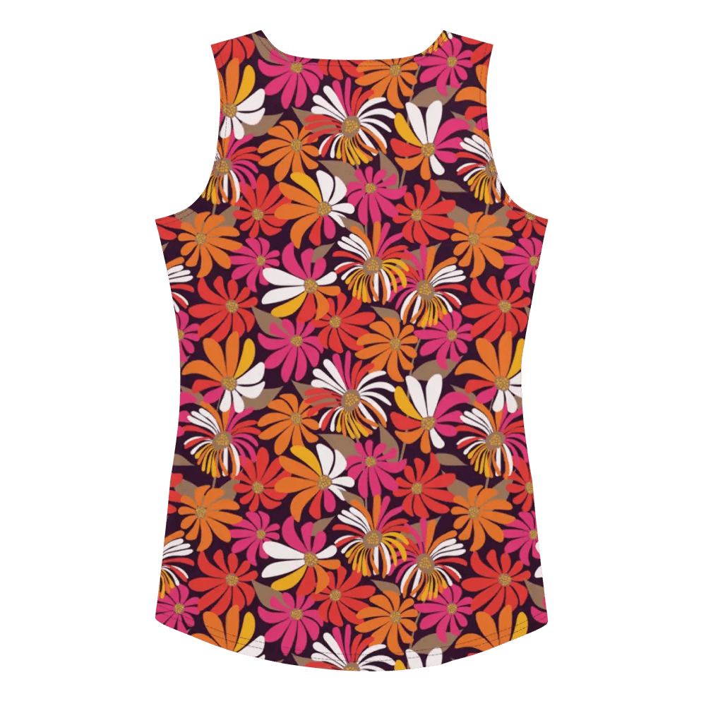 Printed Tank Tops for Bright Spring Seasonal Color Palette