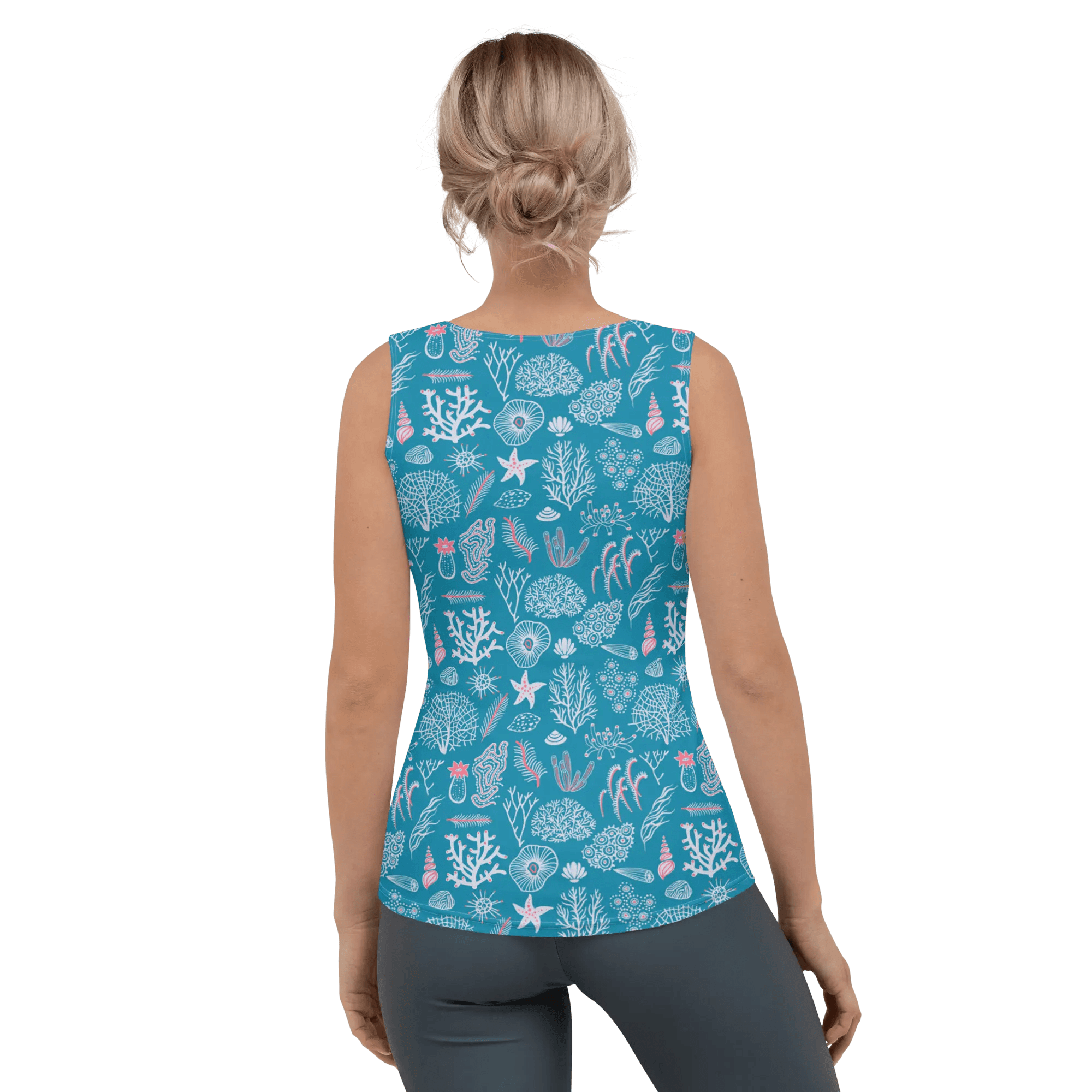 Printed Tank Tops for True Summer Seasonal Color Palette
