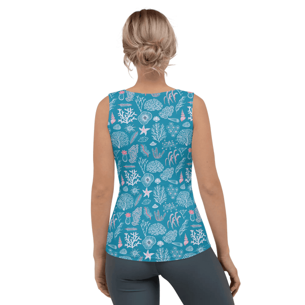 Printed Tank Tops for True Summer Seasonal Color Palette