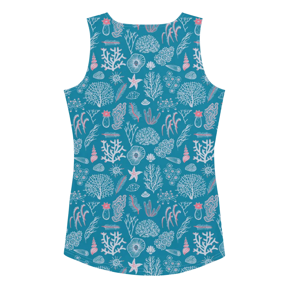 Printed Tank Tops for True Summer Seasonal Color Palette
