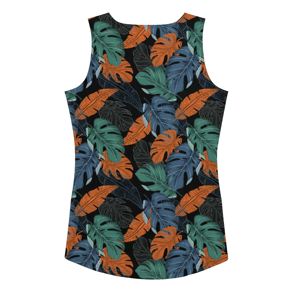 Printed Tank Tops for Dark Autumn Seasonal Color Palette