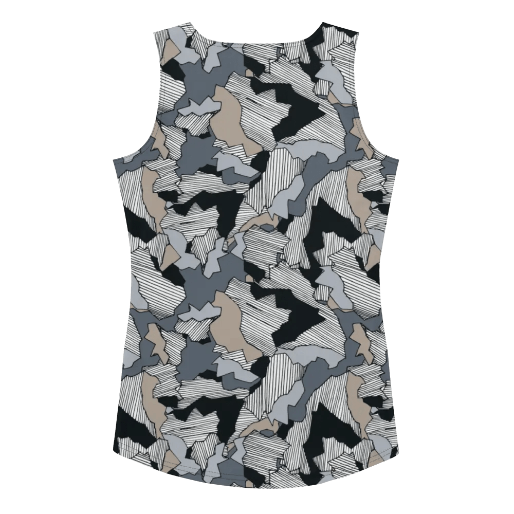 Printed Tank Tops for Dark Winter Seasonal Color Palette