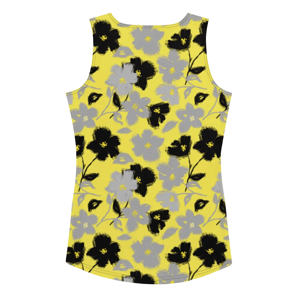Printed Tank Tops for Bright Winter Seasonal Color Palette