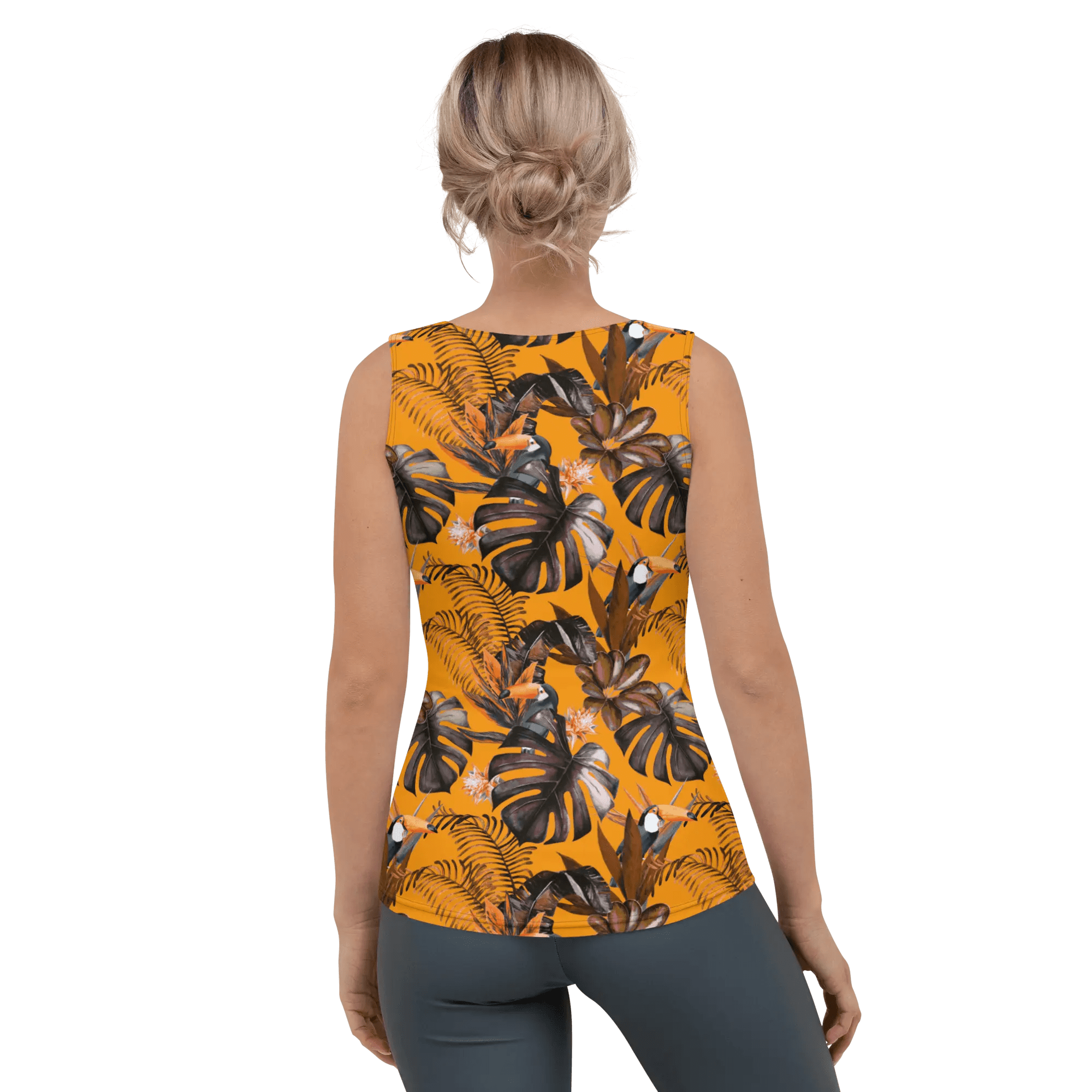 Printed Tank Tops for True Autumn Seasonal Color Palette