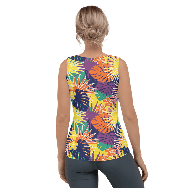 Printed Tank Tops for Bright Spring Seasonal Color Palette