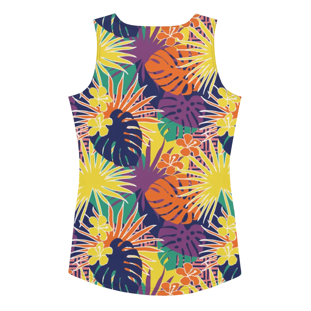 Printed Tank Tops for Bright Spring Seasonal Color Palette