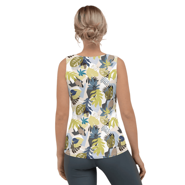 Printed Tank Tops for Soft Summer Seasonal Color Palette