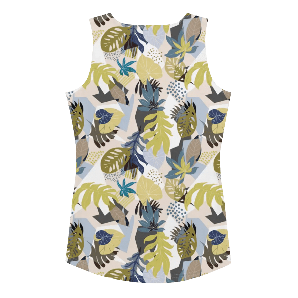 Printed Tank Tops for Soft Summer Seasonal Color Palette