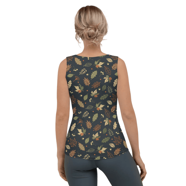 Printed Tank Tops for Dark Autumn Seasonal Color Palette
