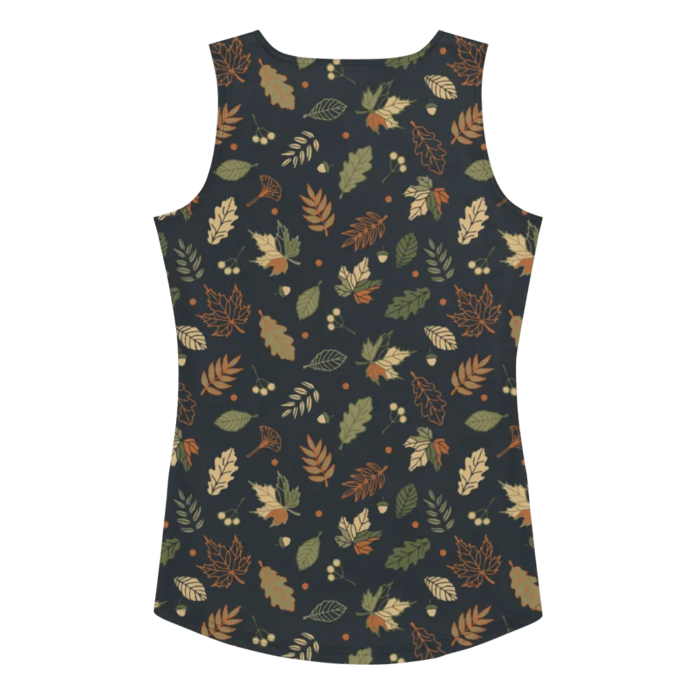 Printed Tank Tops for Dark Autumn Seasonal Color Palette