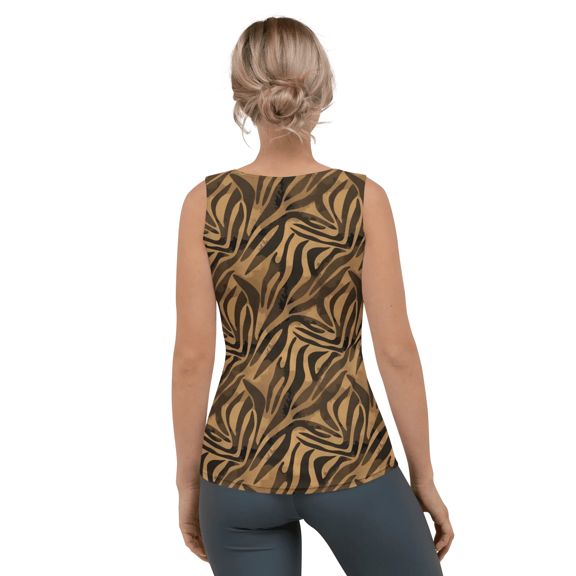 Printed Tank Tops for True Autumn Seasonal Color Palette