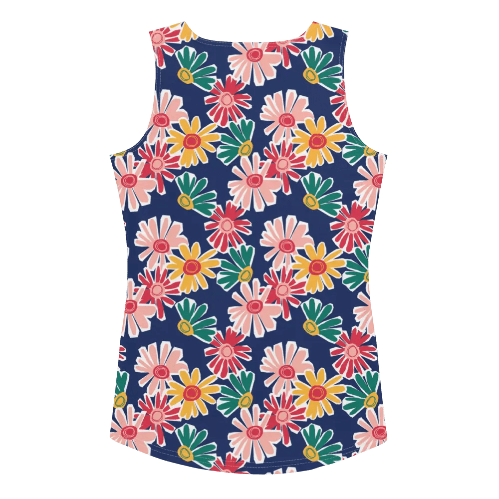 Printed Tank Tops for Bright Spring Seasonal Color Palette