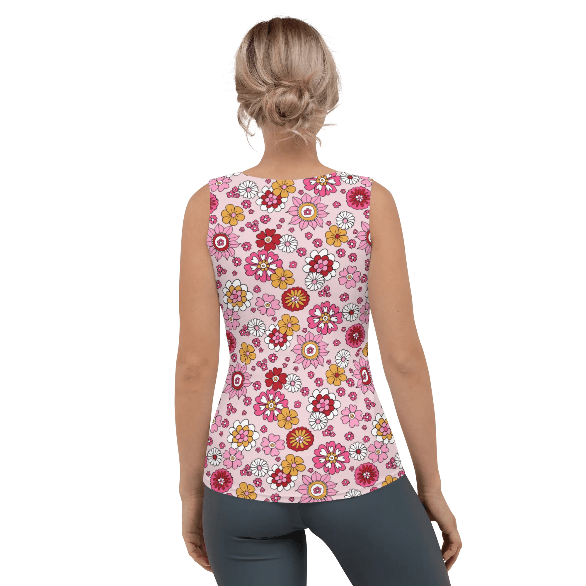 Printed Tank Tops for Bright Spring Seasonal Color Palette