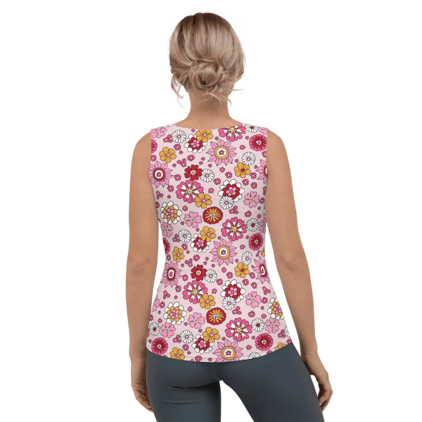 Printed Tank Tops for Bright Spring Seasonal Color Palette