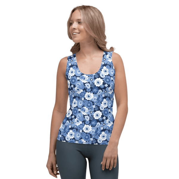 Printed Tank Tops for True Summer Seasonal Color Palette