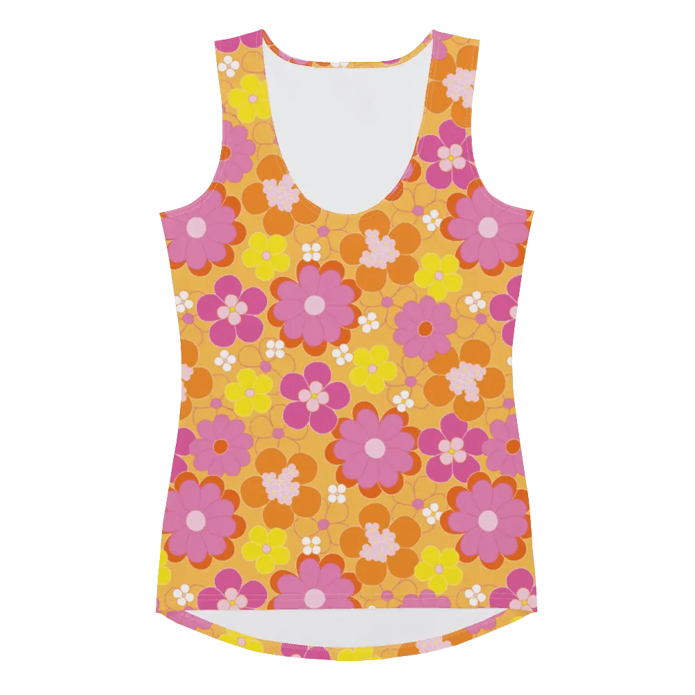 Printed Tank Tops for True Spring Seasonal Color Palette