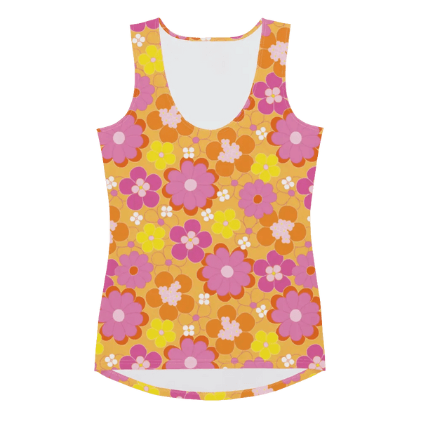 Printed Tank Tops for True Spring Seasonal Color Palette