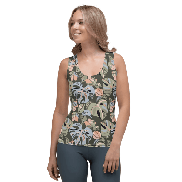 Printed Tank Tops for Soft Summer Seasonal Color Palette