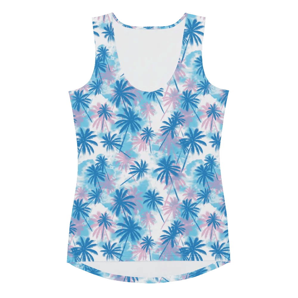 Printed Tank Tops for Light Summer Seasonal Color Palette