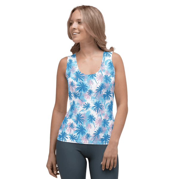 Printed Tank Tops for Light Summer Seasonal Color Palette