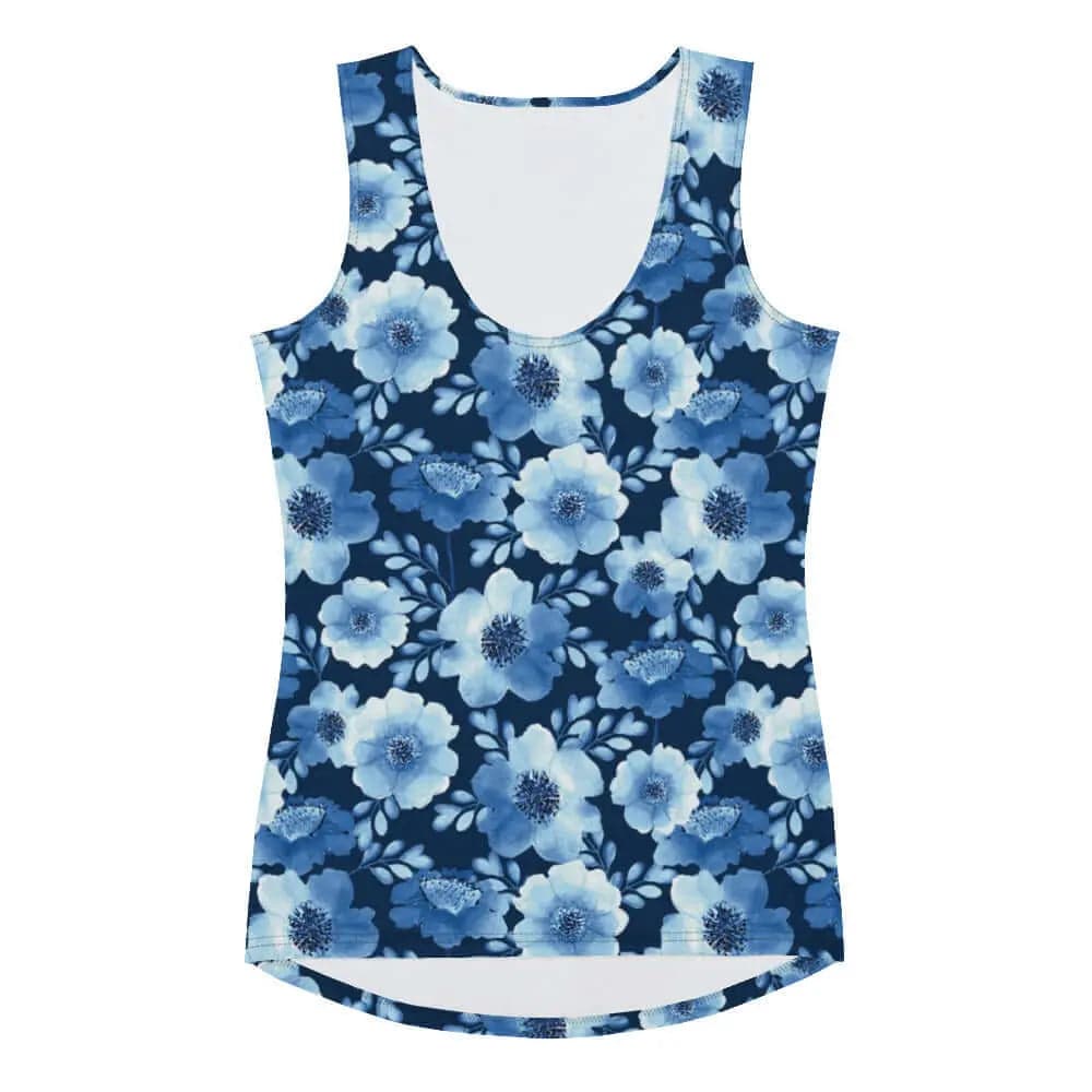 Printed Tank Tops for True Winter Seasonal Color Palette