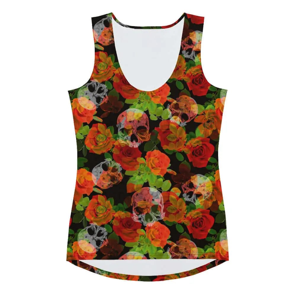 Printed Tank Tops for Dark Winter Seasonal Color Palette