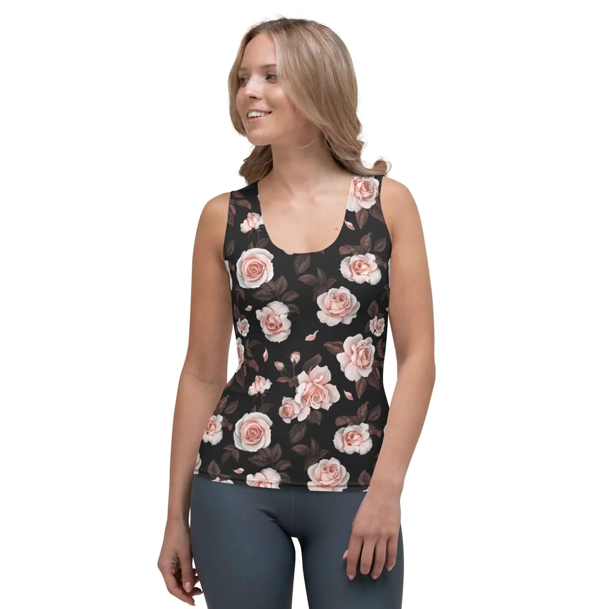 Printed Tank Tops for Dark Autumn Seasonal Color Palette