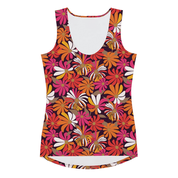 Printed Tank Tops for Bright Spring Seasonal Color Palette