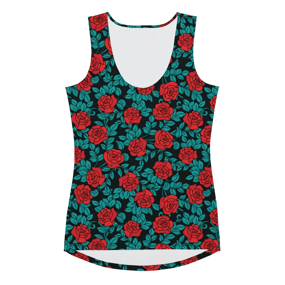 Printed Tank Tops for True Winter Seasonal Color Palette