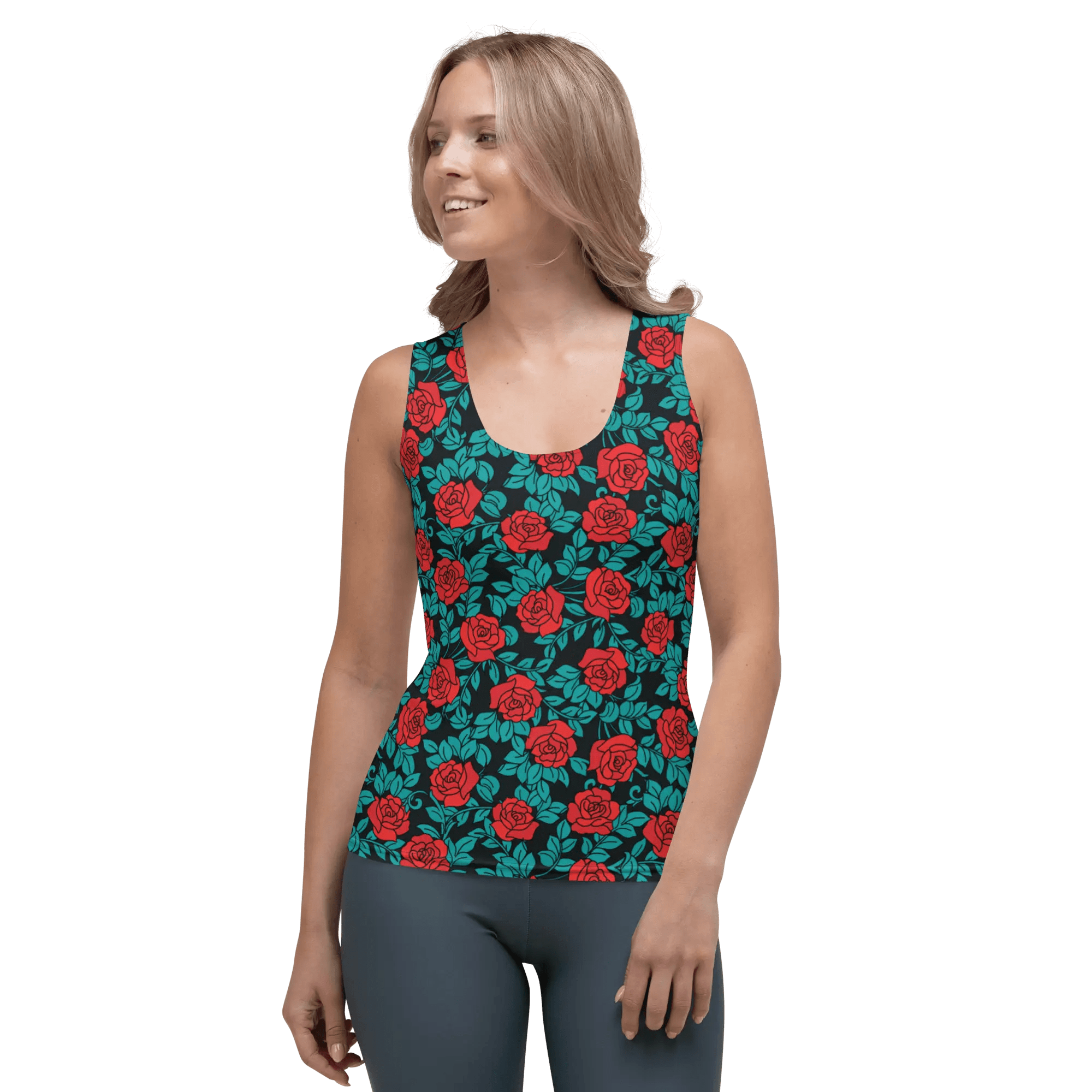 Printed Tank Tops for True Winter Seasonal Color Palette